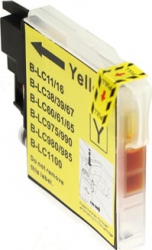 BildeBrother LC1100 Y (gul) blekkpatron 325 sider - kompatibel