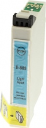 BildeEpson T0805 LC (lys cyan) blekkpatron 14,8 ml - kompati...