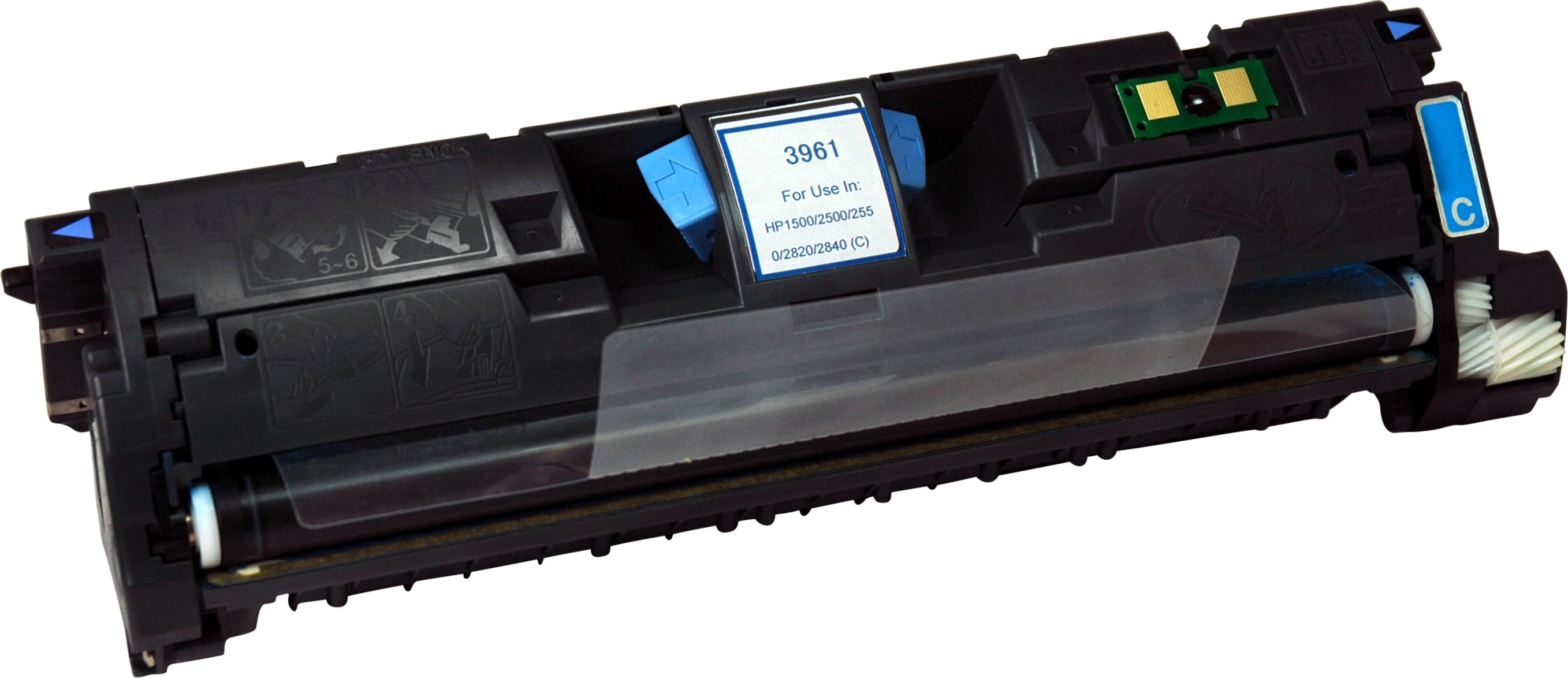 BildeTonerkassett, erstatter HP Cyan 122A (4.000 sider)
