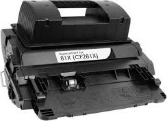BildeTonerkassett, erstatter HP Toner Sort Høykapasitet 81X (25.000 sider)