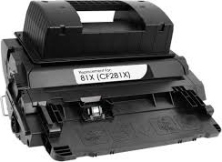 BildeTonerkassett, erstatter HP Toner Sort Høykapasitet 81X...