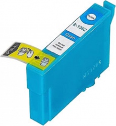 BildeEpson T1302XL C (cyan) blekkpatron 14 ml - kompatibel