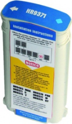 BildeHP 72 C (cyan) blekkpatron 130 ml - kompatibel