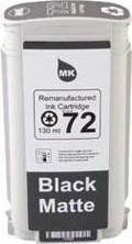 BildeBlekkpatron, erstatter HP Matt Sort 72 (130 ml)