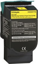 BildeLexmark Toner Gul (4.000 sider) - Erstatter 0C544X1YG