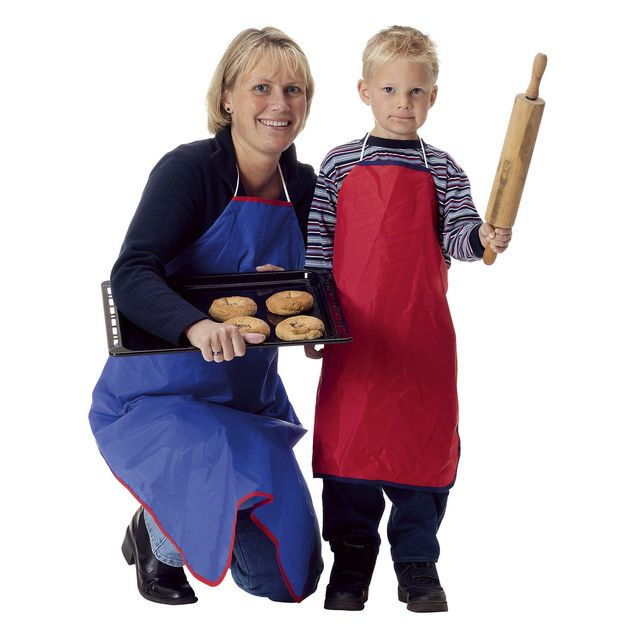 BildeSnickarförkläde förskola längd 65cm