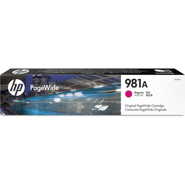 BildeBläckpatron HP J3M69A 981A magenta