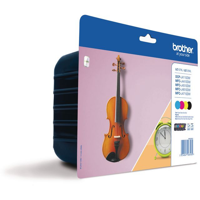 BildeBläckpatron BROTHER LC127XL/125XL 4/fp