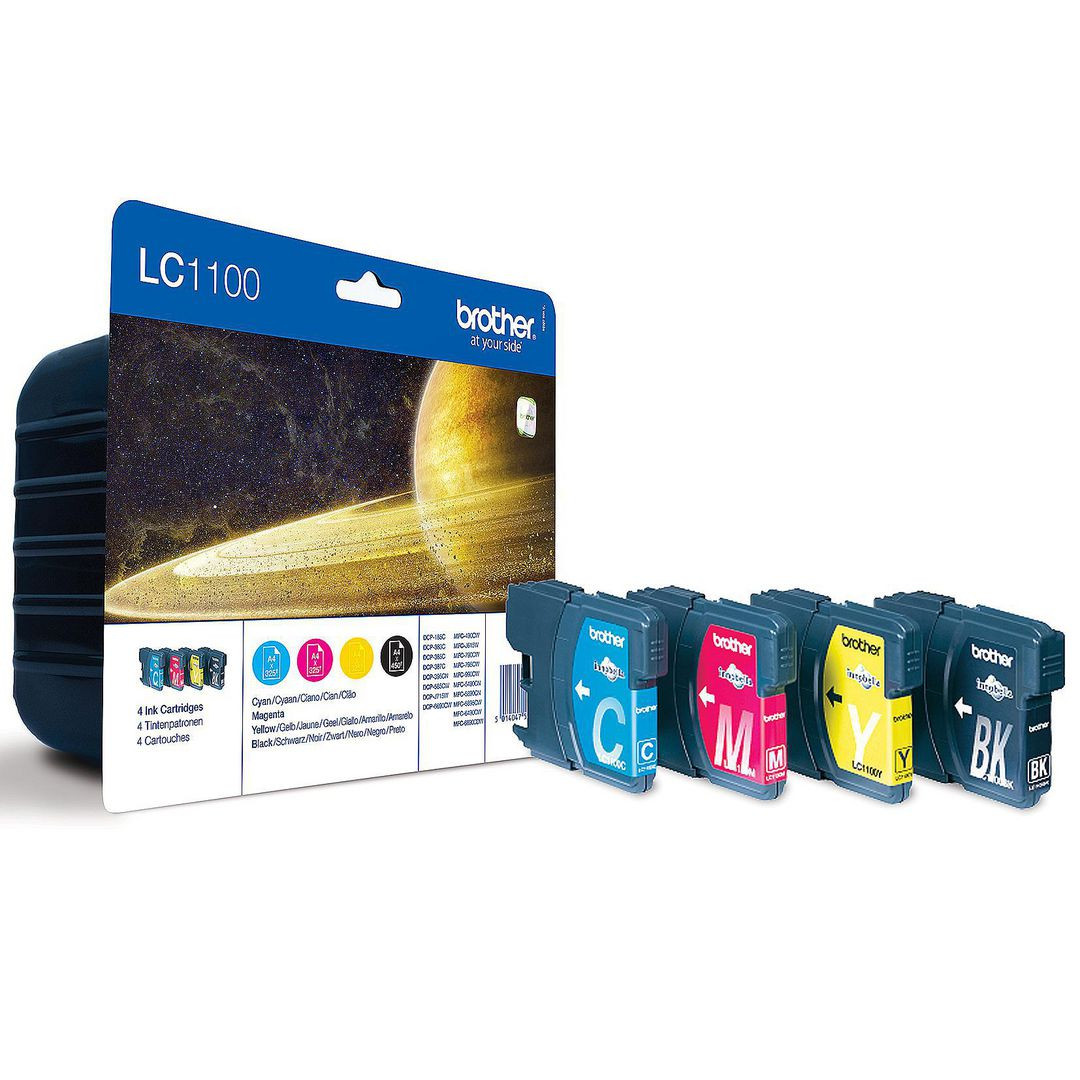 BildeBläckpatron BROTHER LC1100 bk/c/m/y