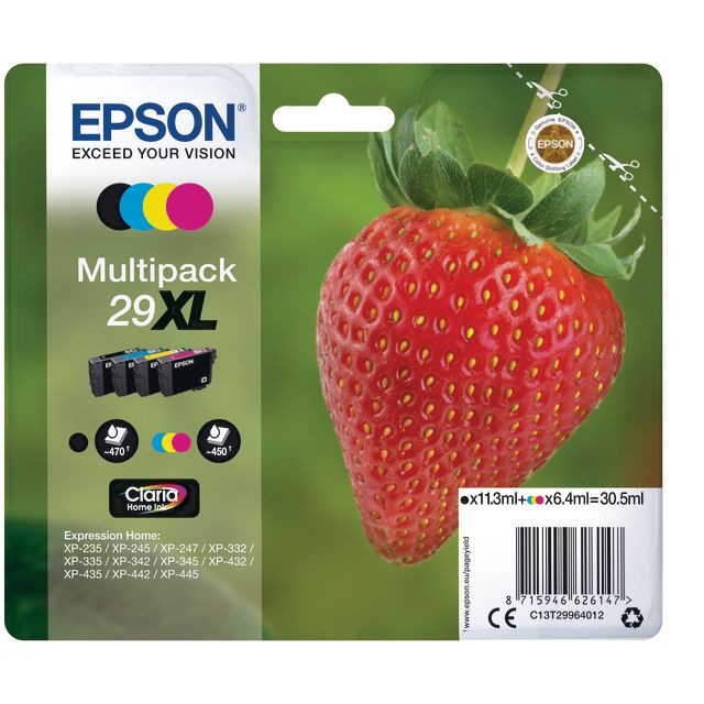 BildeBläckpatron EPSON C13T29964012 XL 4/fp
