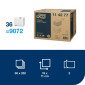 Toalettpapper TORK Adv T3 2-lag 252/fp