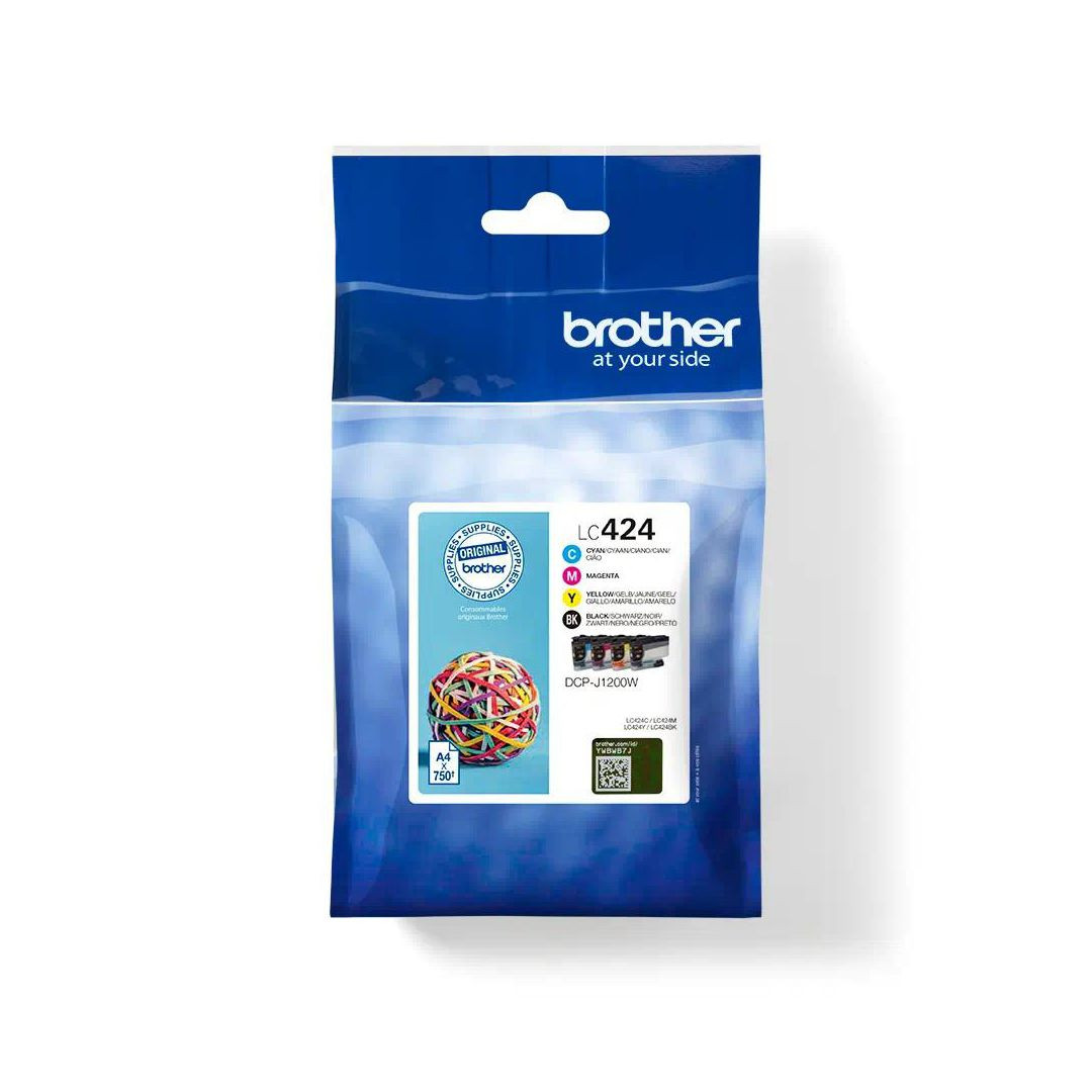 BildeBläckpatron BROTHER LC424 4/FP