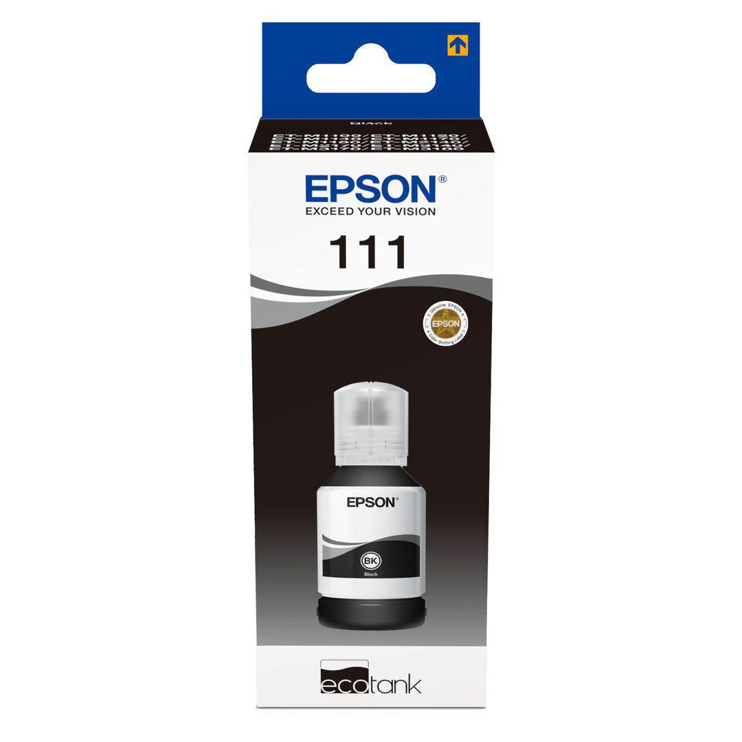 BildeBläckpatron EPSON T111 Ecotank svart