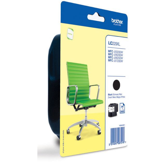 BildeBläckpatron BROTHER LC229XLBK svart