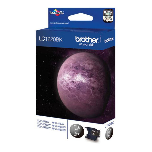 BildeBläckpatron BROTHER LC1220BK svart
