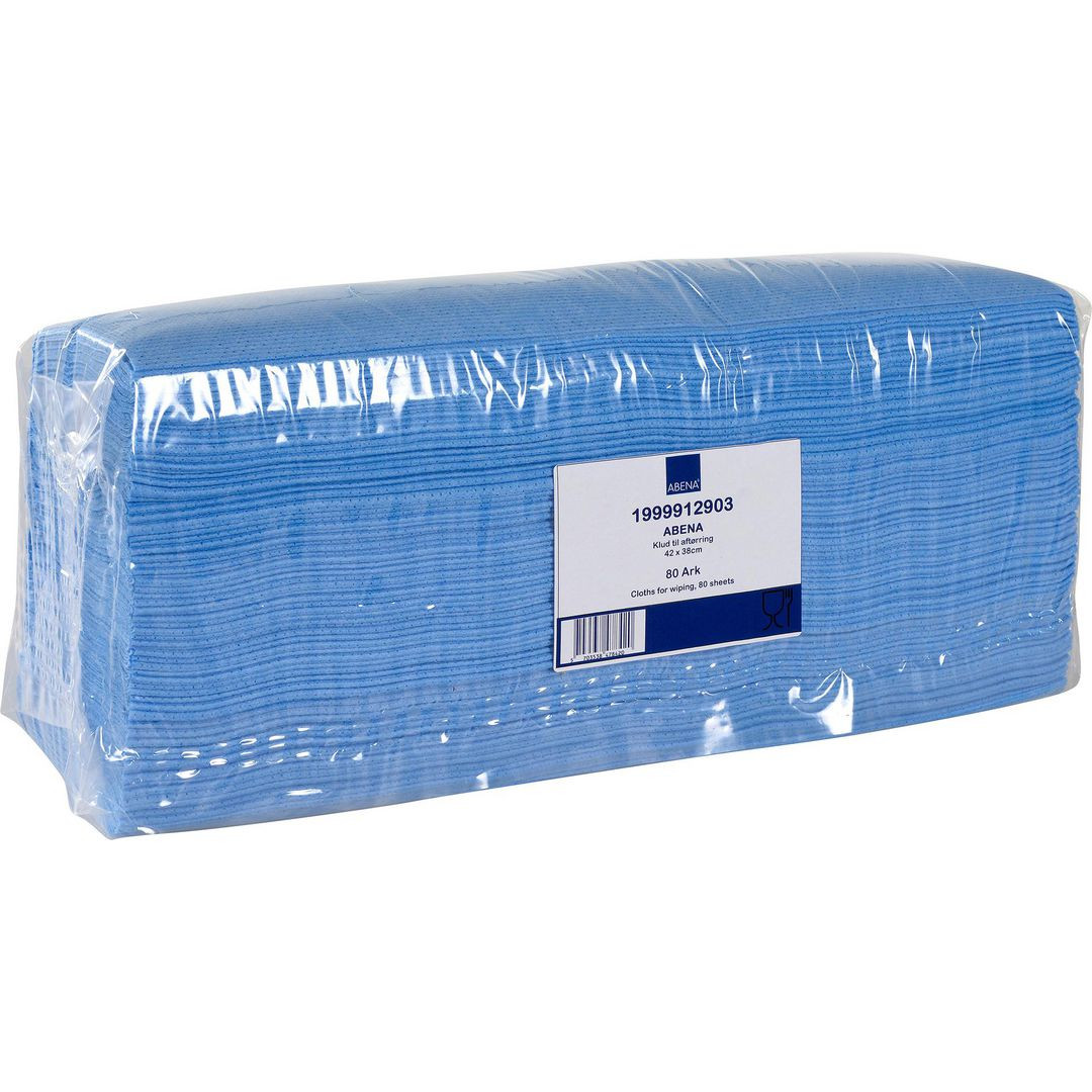 BildeRengöringsduk ABENA blå 42x38cm 80/FP