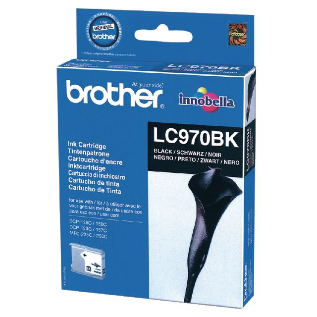 BildeBläckpatron BROTHER LC970BK svart