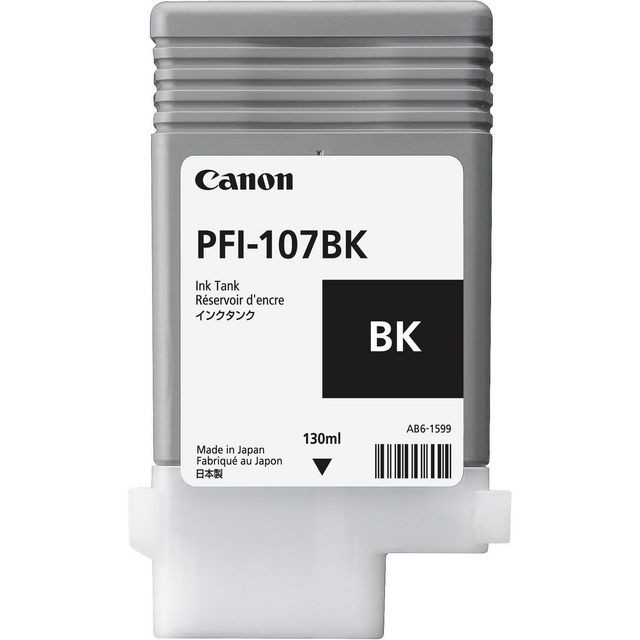 BildeBläckpatron CANON PFI-107BK svart
