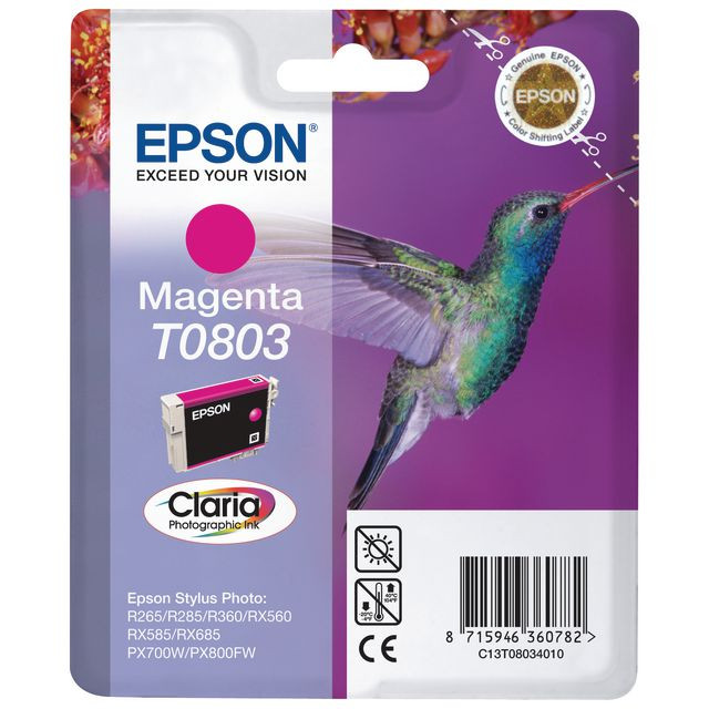 BildeBläckpatron EPSON C13T08034010 magenta