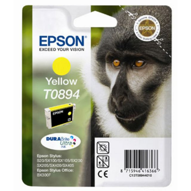 BildeBläckpatron EPSON C13T08944010 gul
