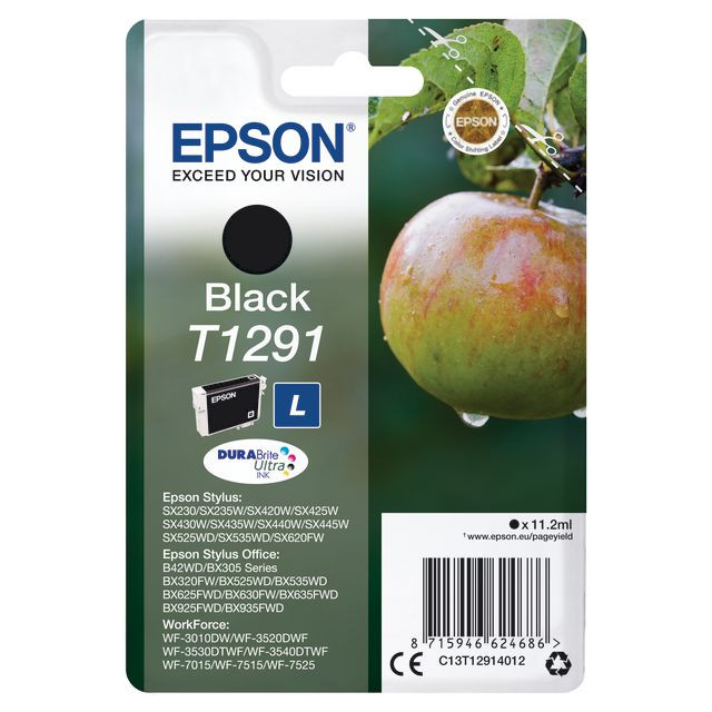 BildeBläckpatron EPSON C13T12914012 svart