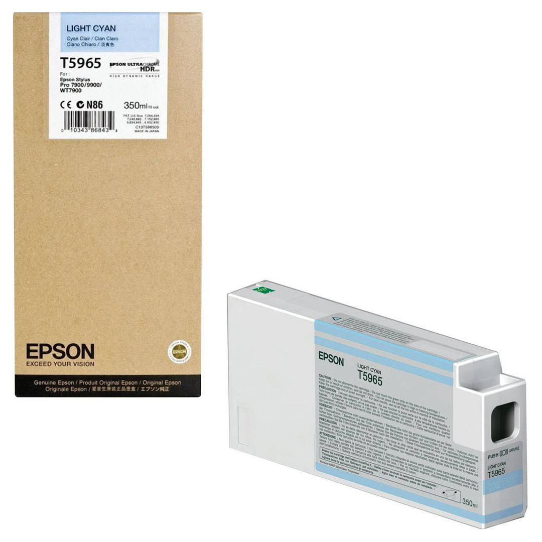 BildeBläckpatron EPSON C13T596500 ljucyan