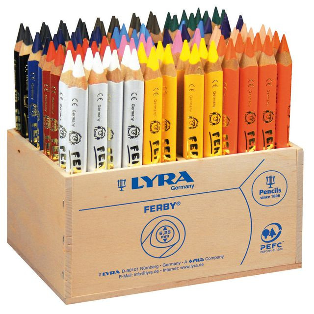 BildeFärgpenna LYRA Ferby 12x8 färger