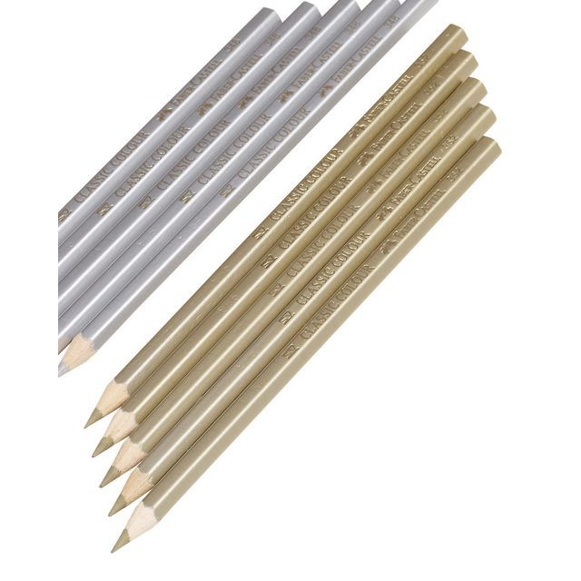 BildeFärgpenna FABER-CASTELL guld 5/fp