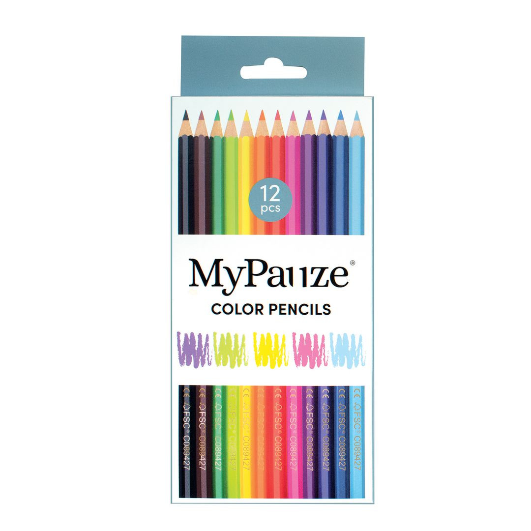 BildeFärgpenna 12 färger