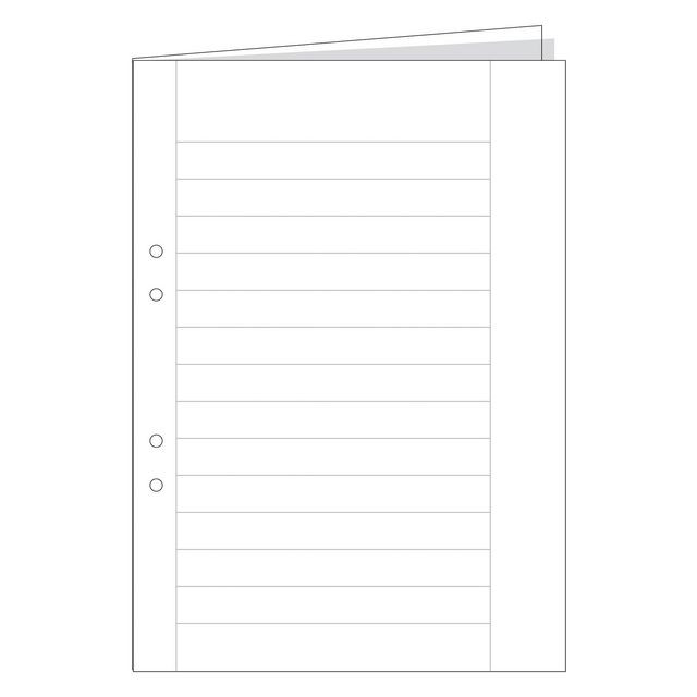 BildeProvskrivp. A3 linj 18 mm vikt 250/fp