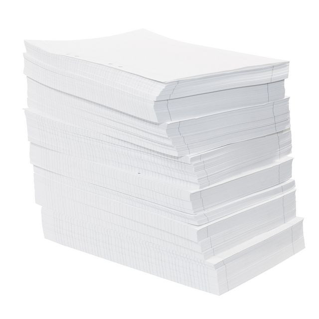 BildeLösblad A4 rutat 5x5mm hålat 3000/fp