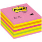 Notes POST-IT kub 76x76 neonfärger