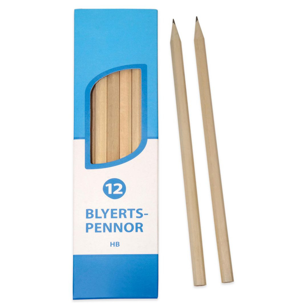 BildeBlyertspenna opolerad HB 12/fp