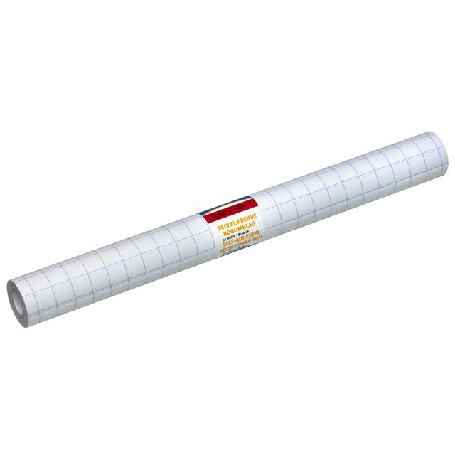 BildeBokplast självhäft. 80my 50cmx10m blank