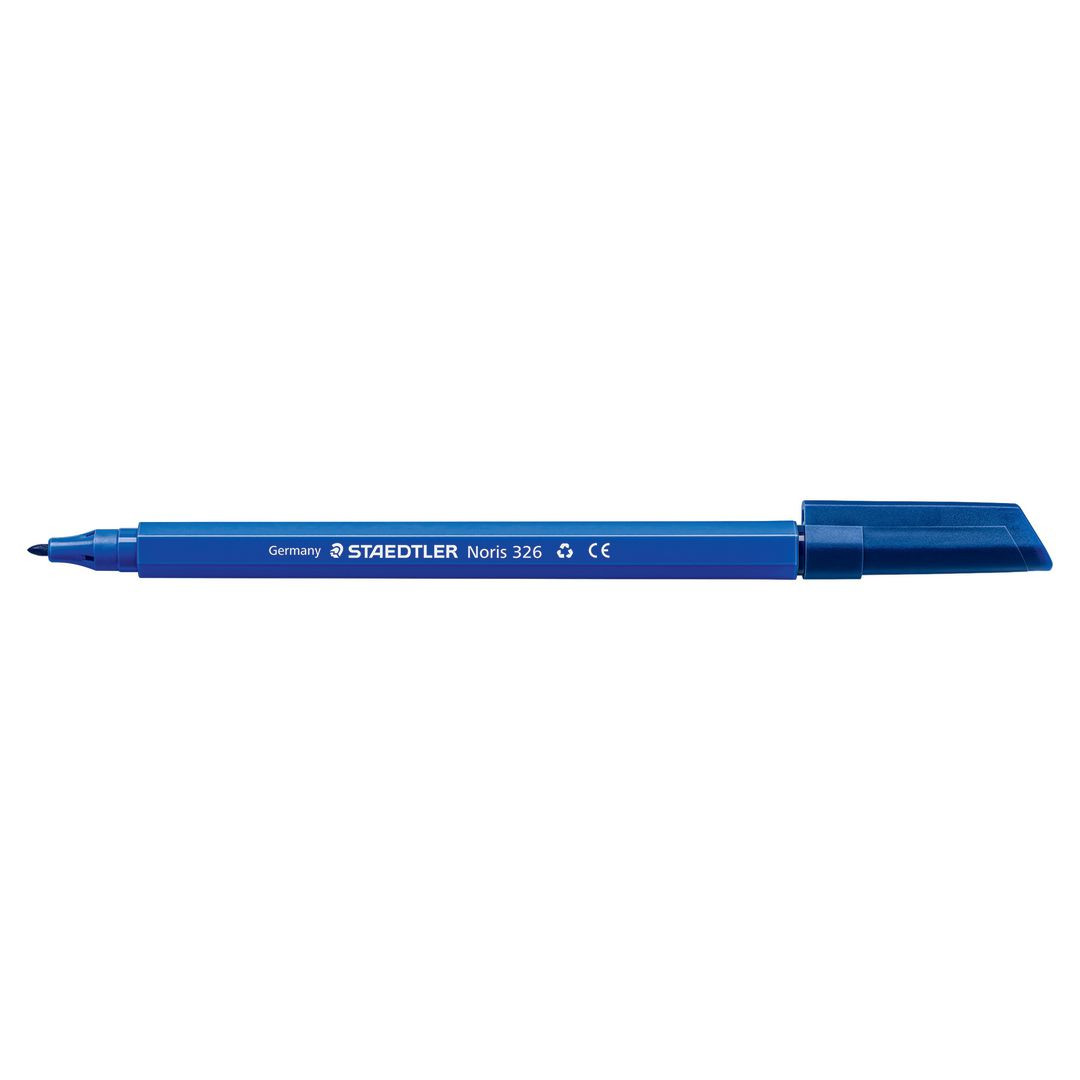 BildeFiberpenna STAEDTLER 326 1mm blå