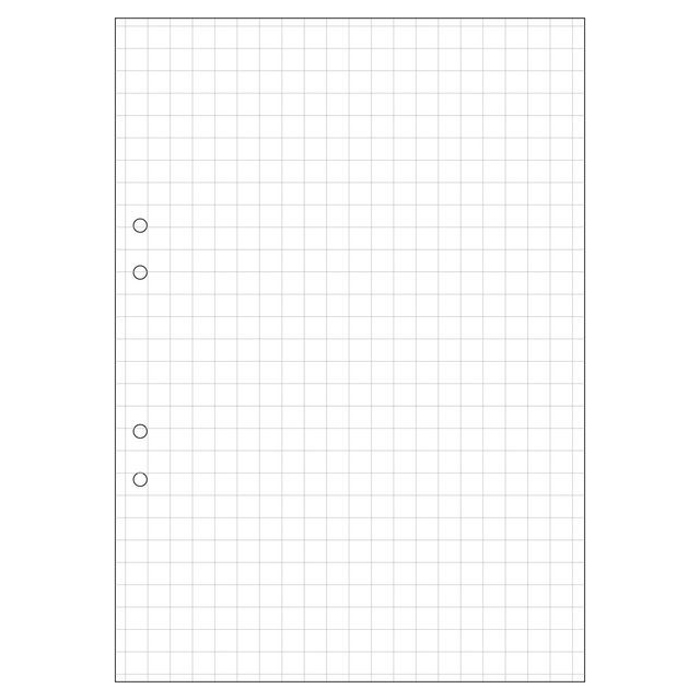 BildeLösblad A4 rutat 10x10mm hålat 500/fp