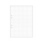 Lösblad A4 rutat 10x10mm hålat 500/fp