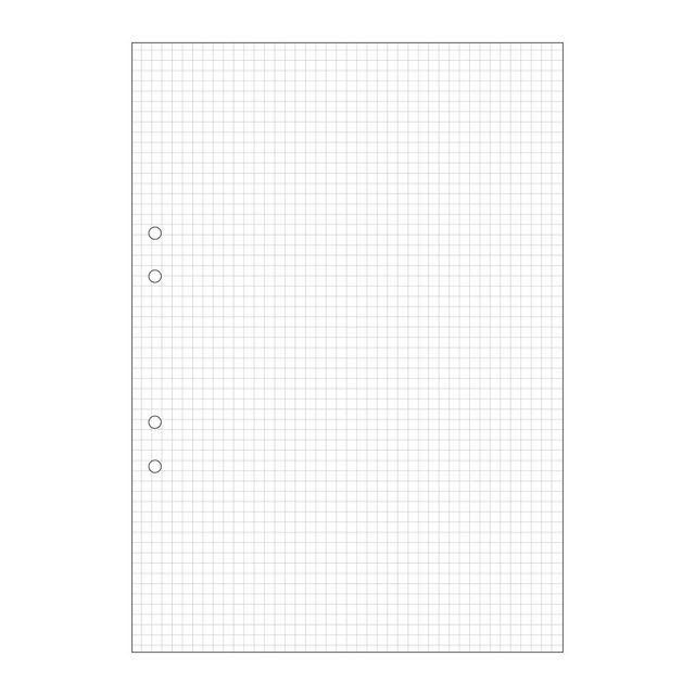 BildeLösblad A4 rutat 5x5mm hålat 500/fp