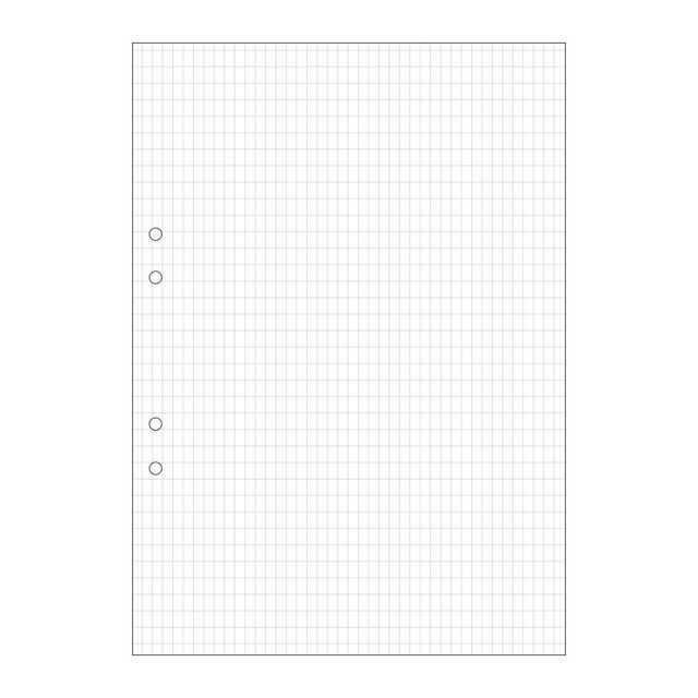BildeLösblad A4 rutat 5x8mm hålat 500/fp