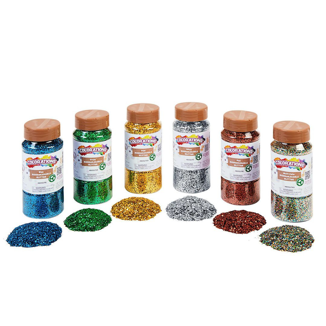 BildeBioglitter 113gr blå