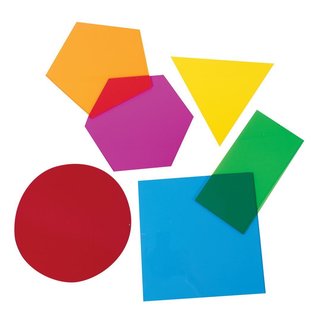 BildeStora geometriska former, 6 st