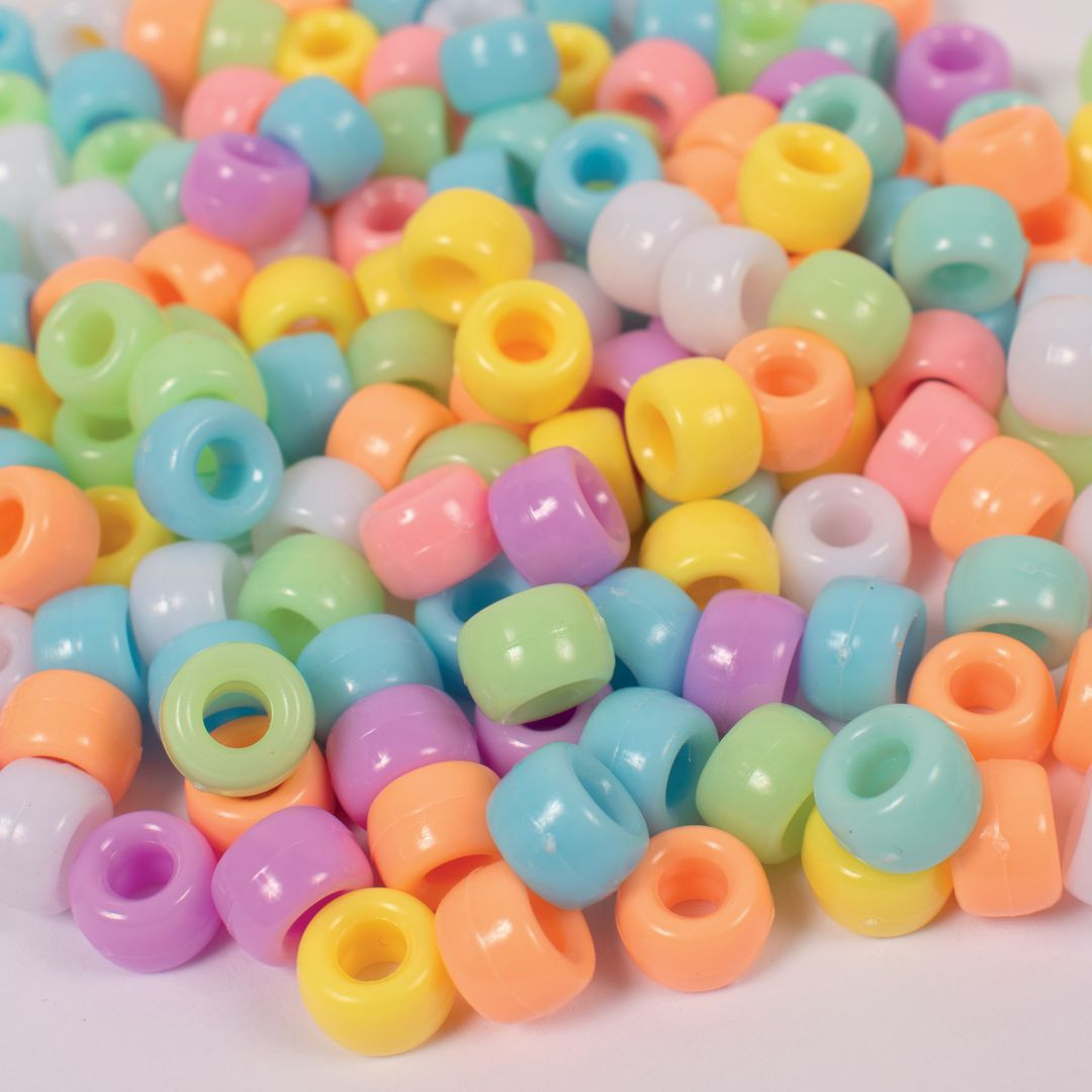 BildeKongopärlor pastell 1000/fp