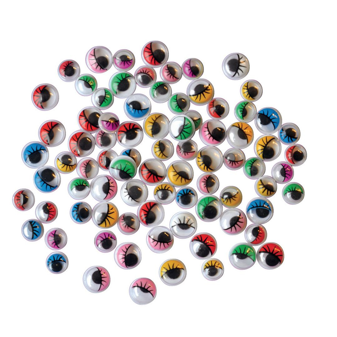 BildePlastögon PET färgade m frans 140/fp