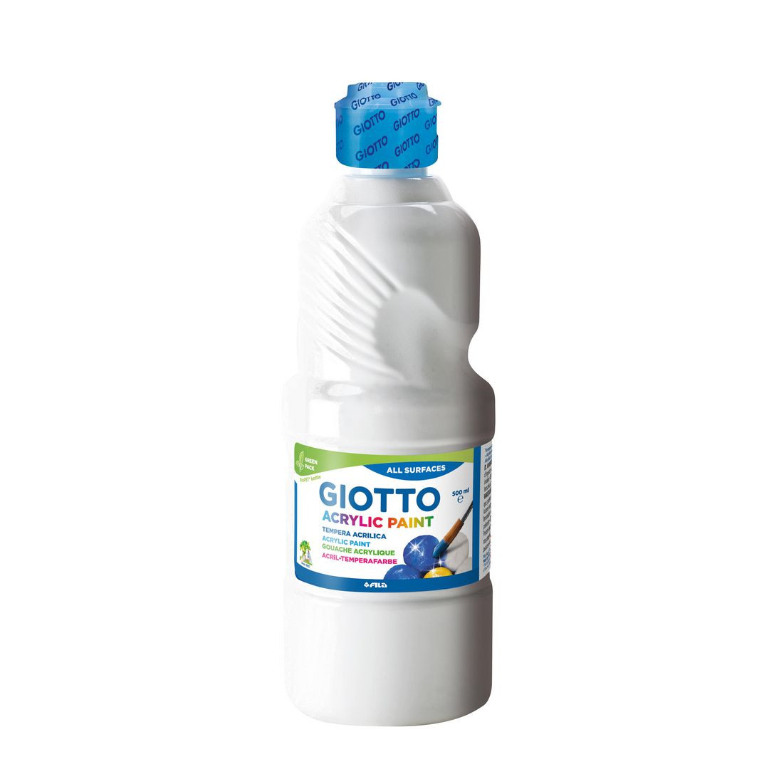 BildeAkrylfärg Giotto 500 ml vit
