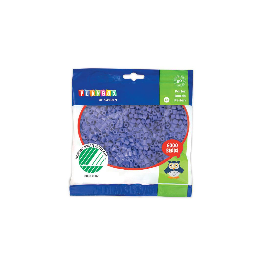BildeRörpärlor Lila 6000st/fp