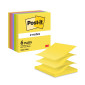 Notes POST-IT Z-block 76x76mm rainbow