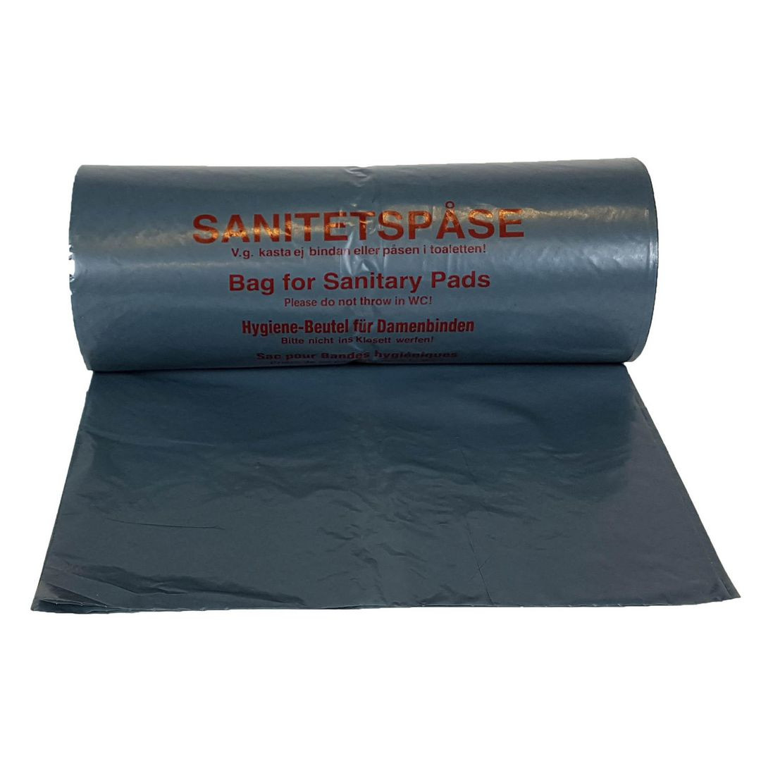 BildeSanitetspåse LD 20my grå 100/rl