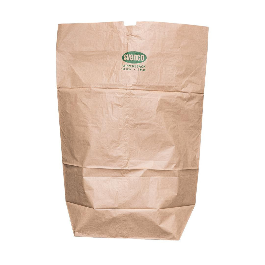 BildePapperssäck SVENCO 2-blads 160L 50/fp