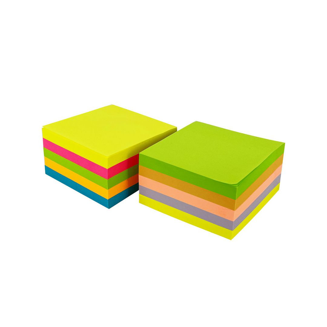 BildeNotes LYRECO kub prem 76x76 färger 2/fp