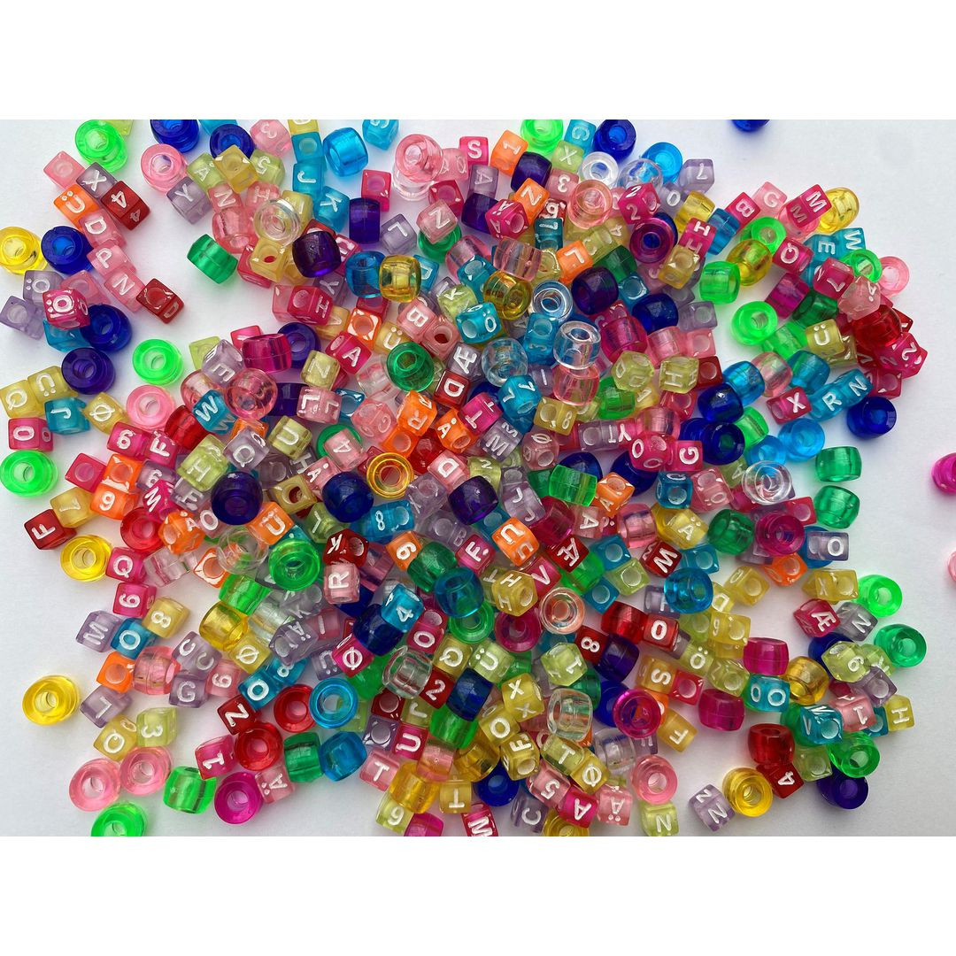 BildeKongopärlor mix ABC 123 530/fp